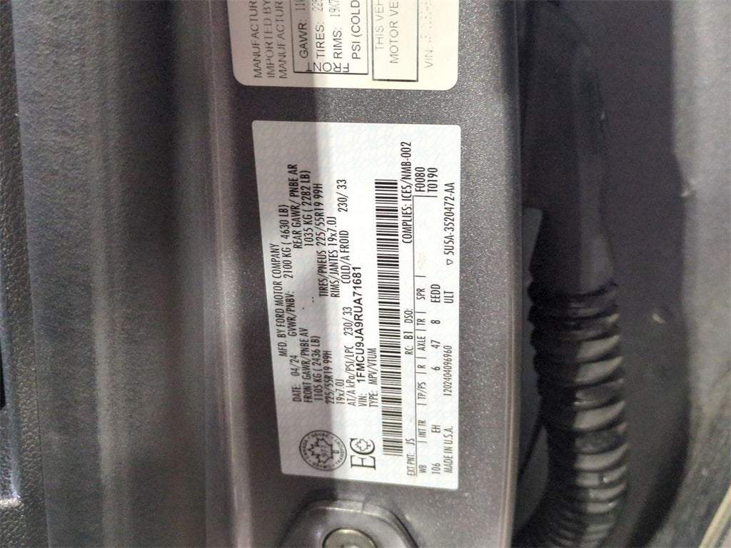 2024 Ford Escape Platinum