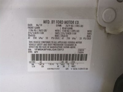 2020 Ford Explorer Limited