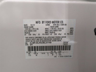 2018 Lincoln MKX Reserve