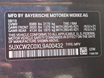 2020 BMW X7 xDrive40i