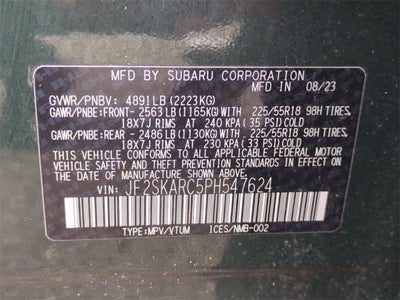 2023 Subaru Forester Touring