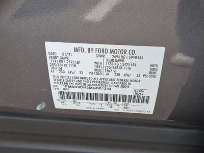 2021 Ford Explorer XLT