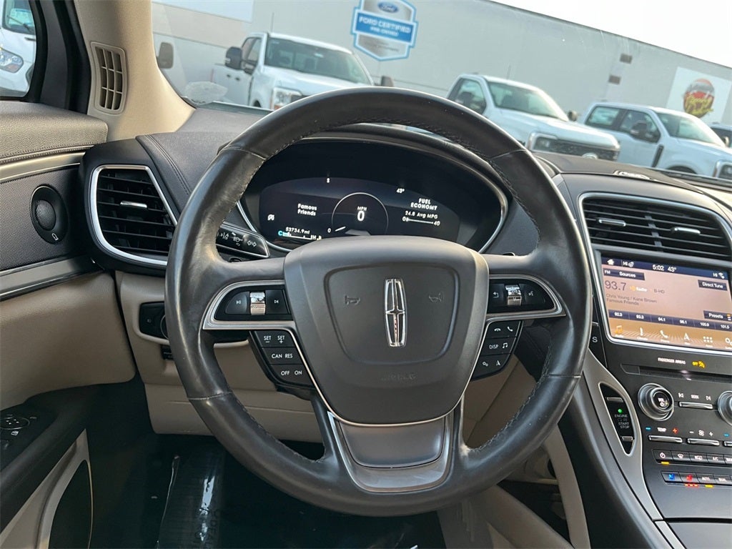 2019 Lincoln Nautilus Reserve