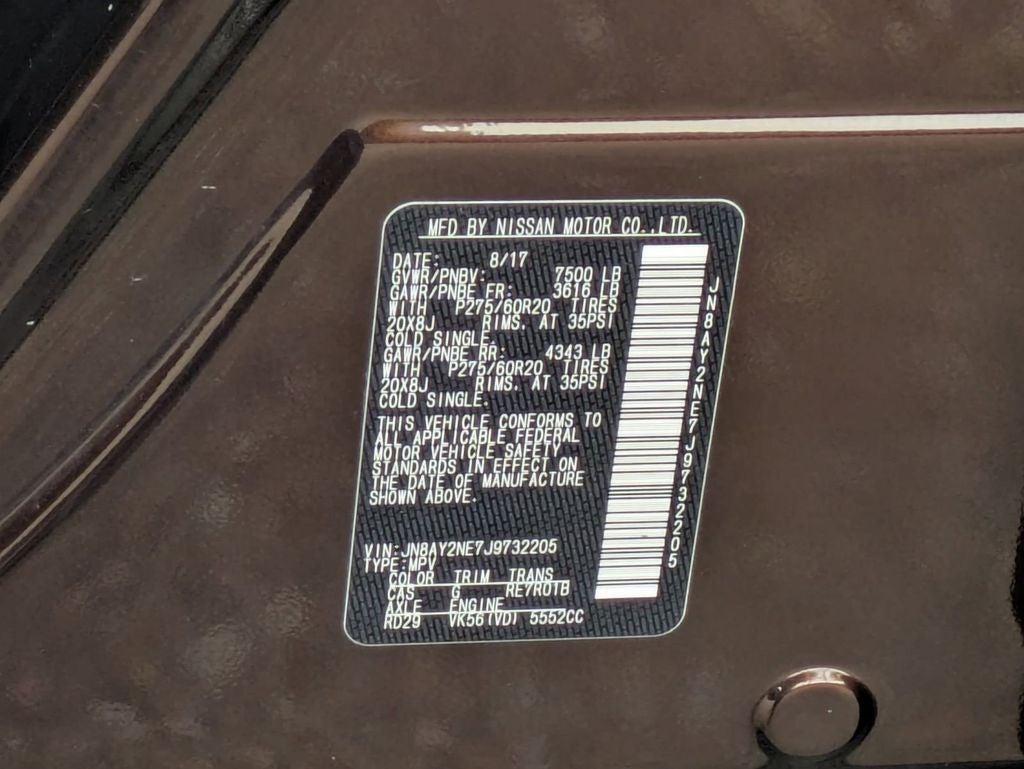 2018 Nissan Armada Platinum