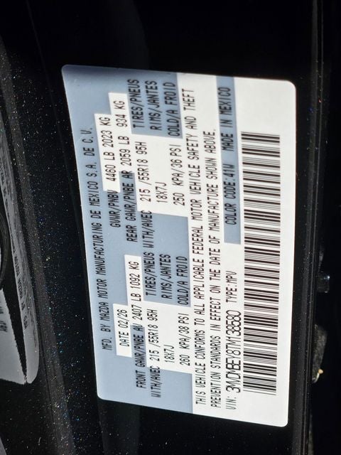 2026 Mazda Mazda CX-30 2.5 Turbo Premium Plus