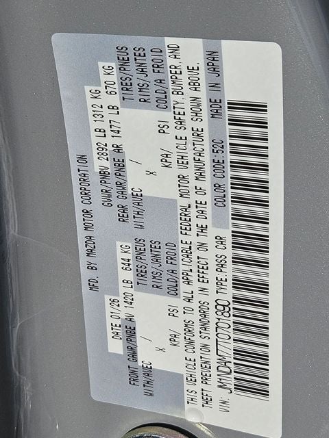 2026 Mazda Mazda MX-5 Miata RF Grand Touring