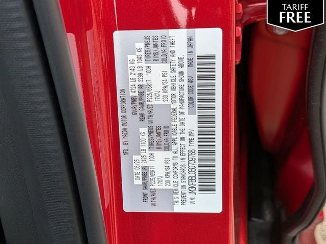 2025 Mazda Mazda CX-5 2.5 S Select Package