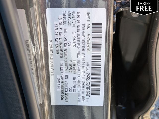 2025 Mazda Mazda CX-5 2.5 S Select Package