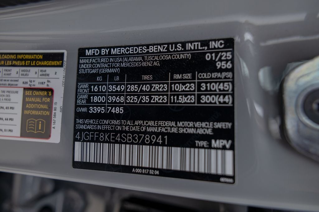 2025 Mercedes-Benz GLS GLS 63 AMG® 4MATIC®