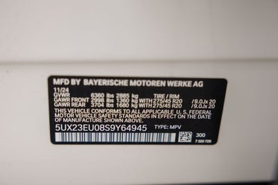 2025 BMW X5 xDrive40i