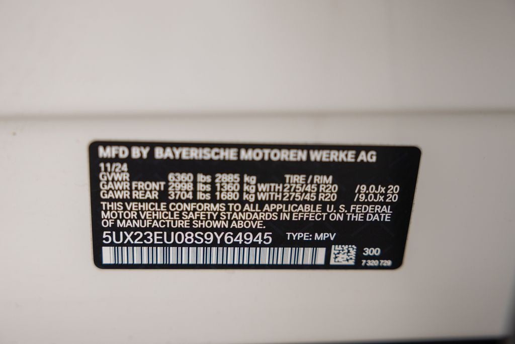 2025 BMW X5 xDrive40i