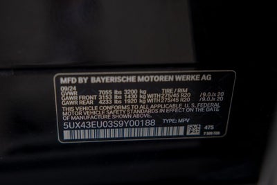 2025 BMW X5 xDrive50e