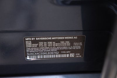 2019 BMW X7 xDrive50i