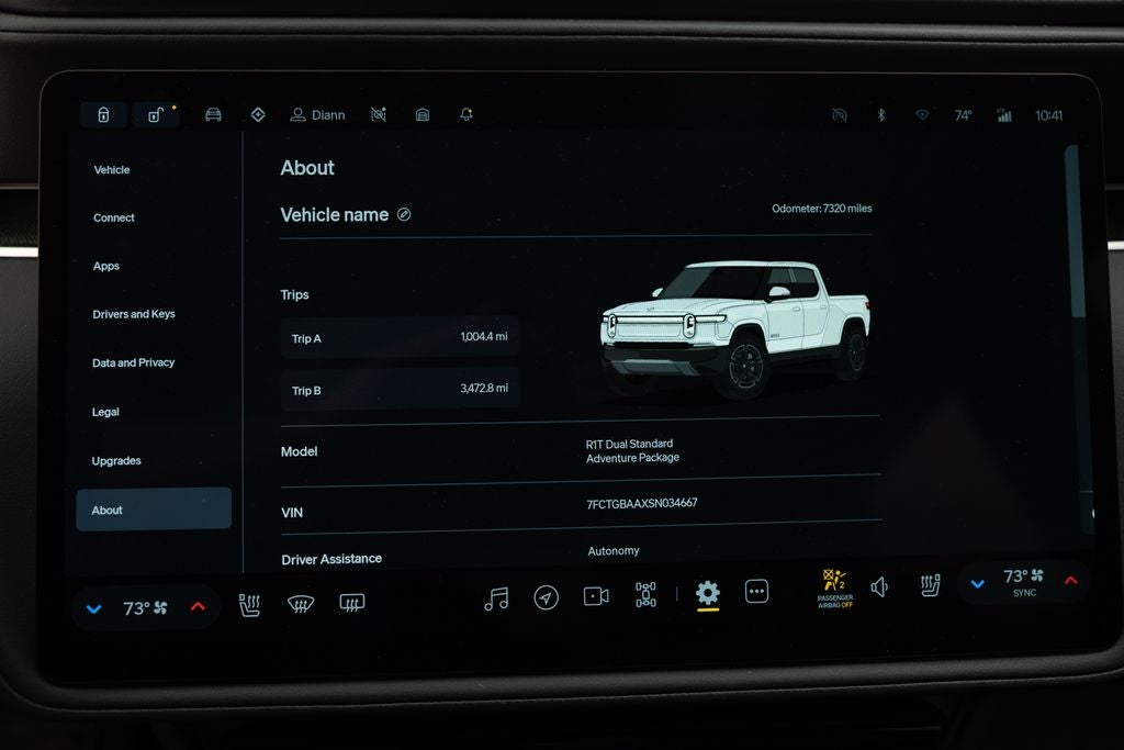 2025 Rivian R1T Adventure Dual Motor Standard Pack
