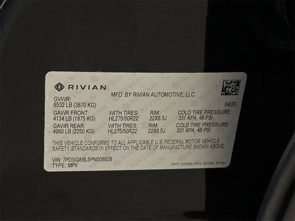 2023 Rivian R1S Launch Edition