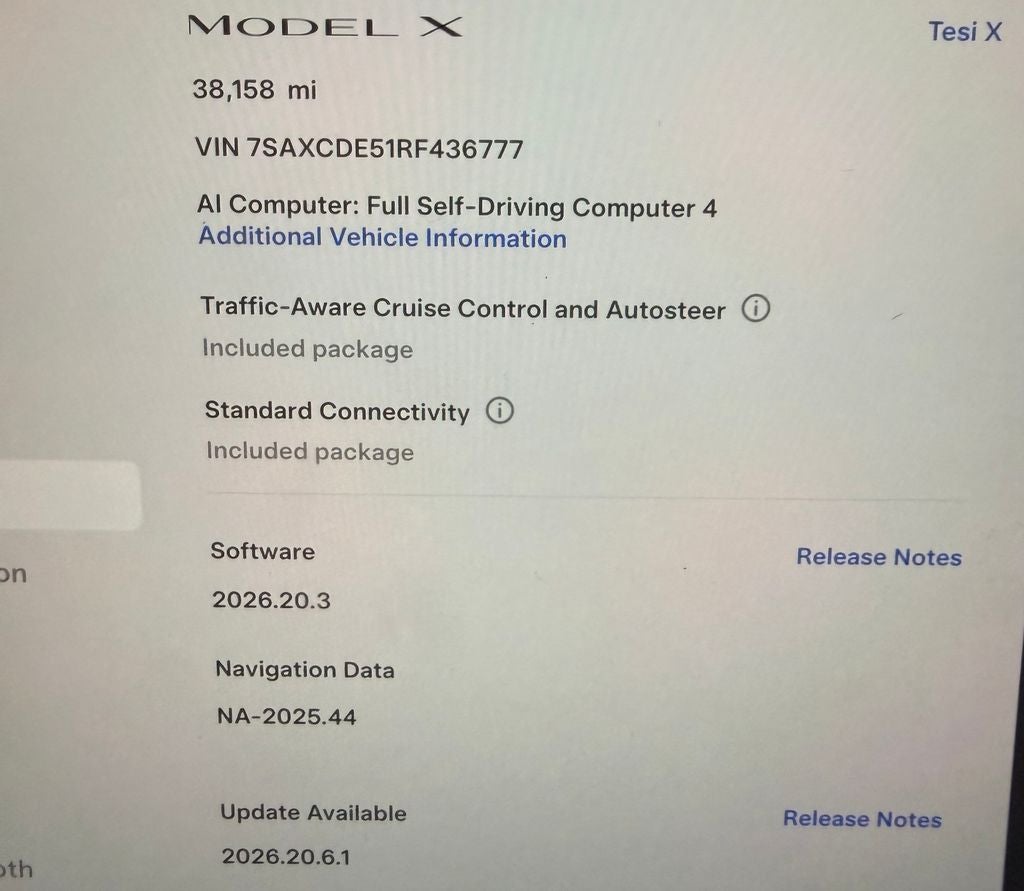 2024 Tesla Model X Base