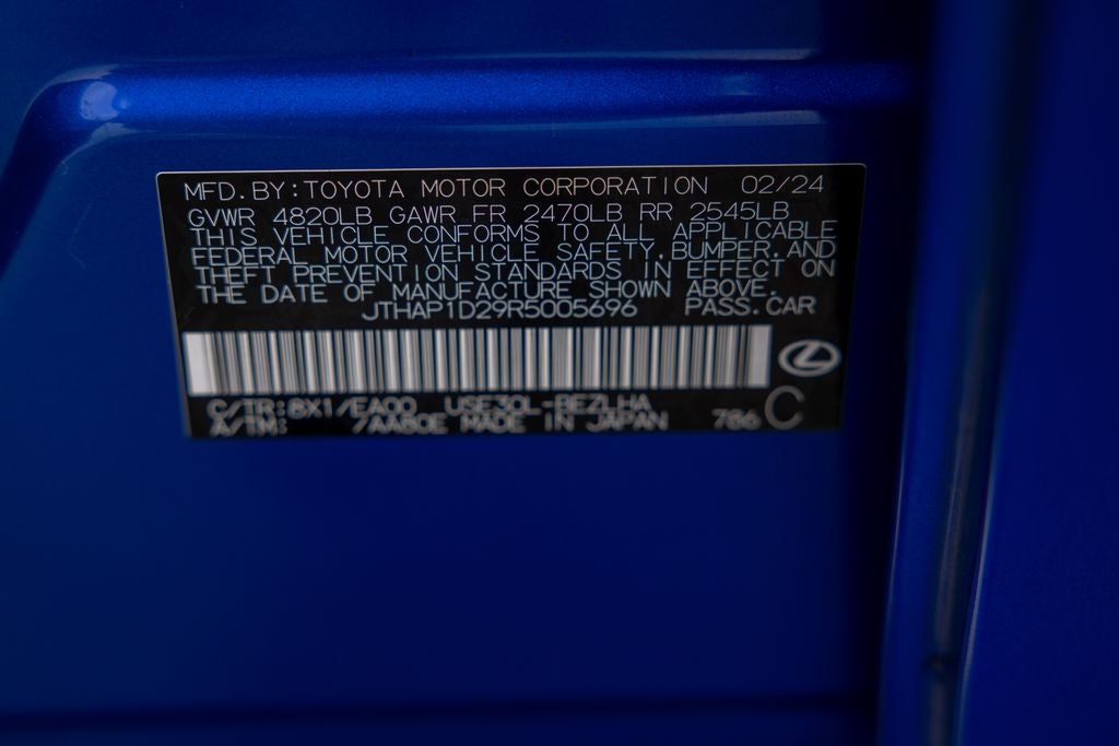 2024 Lexus IS 500 F SPORT Performance Premium