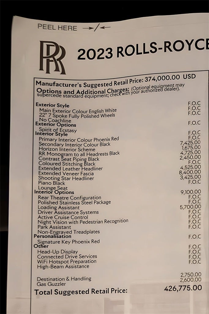 2023 Rolls-Royce Cullinan Base