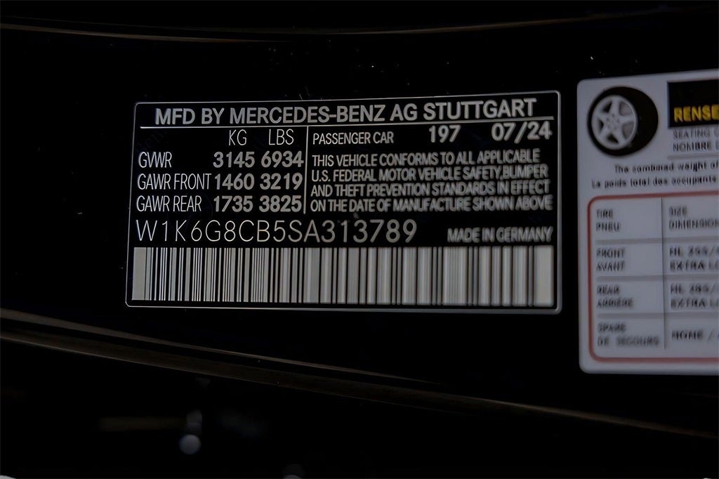 2025 Mercedes-Benz S-Class S 63 E AMG® 4MATIC®