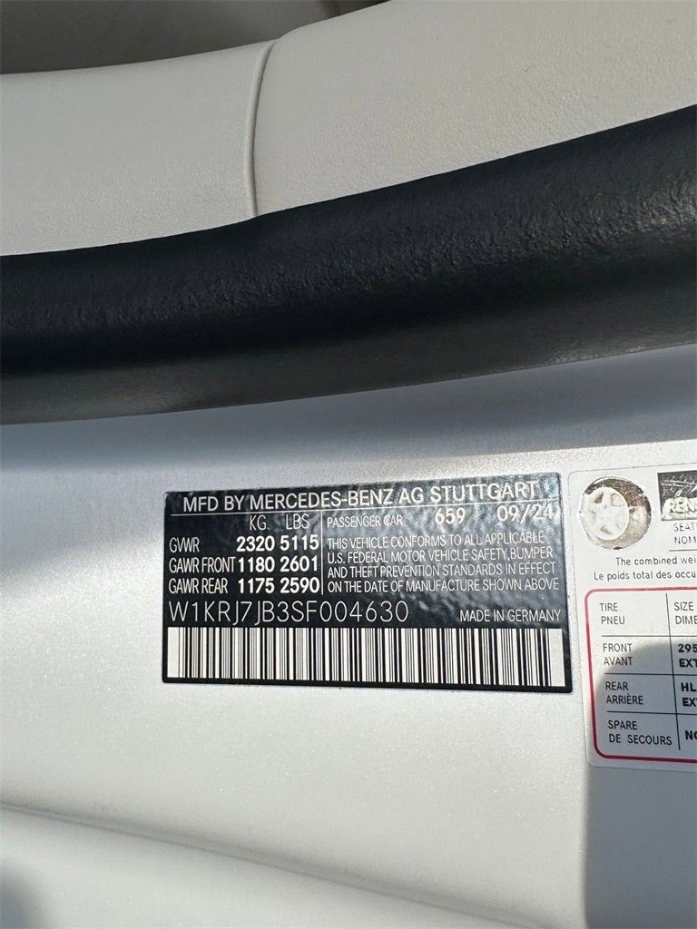 2025 Mercedes-Benz AMG® GT 63 Base 4MATIC®