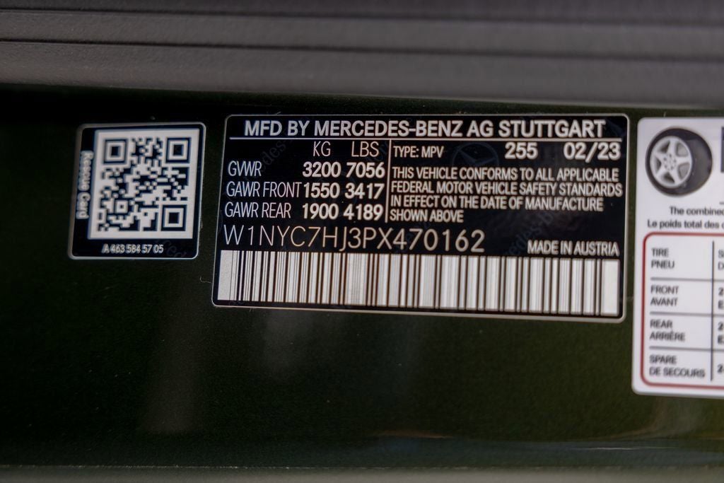 2023 Mercedes-Benz G-Class G 63 AMG® 4MATIC®