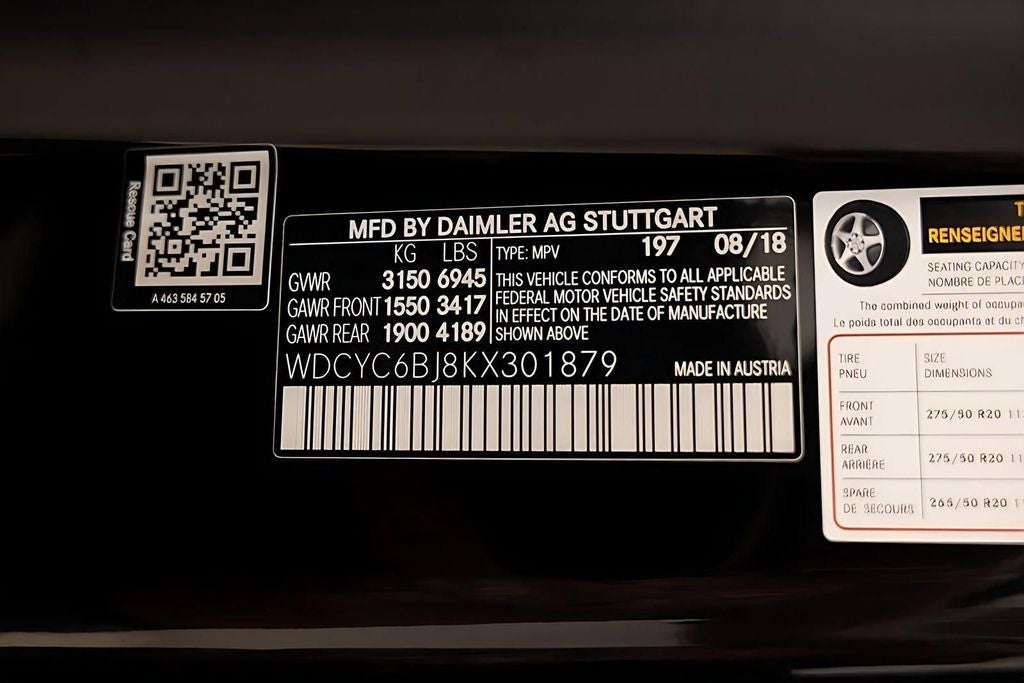 2019 Mercedes-Benz G-Class G 550 4MATIC®