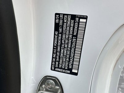 2024 Porsche 718 Cayman Style Edition