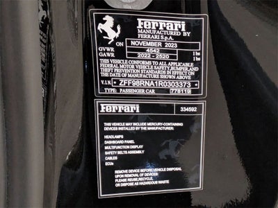 2024 Ferrari Roma Base