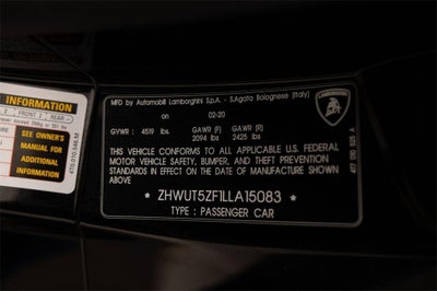 2020 Lamborghini Huracan EVO Base