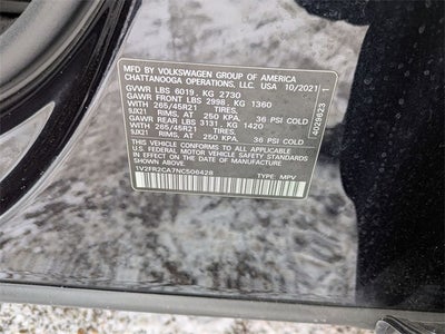 2022 Volkswagen Atlas 3.6L V6 SEL Premium R-Line