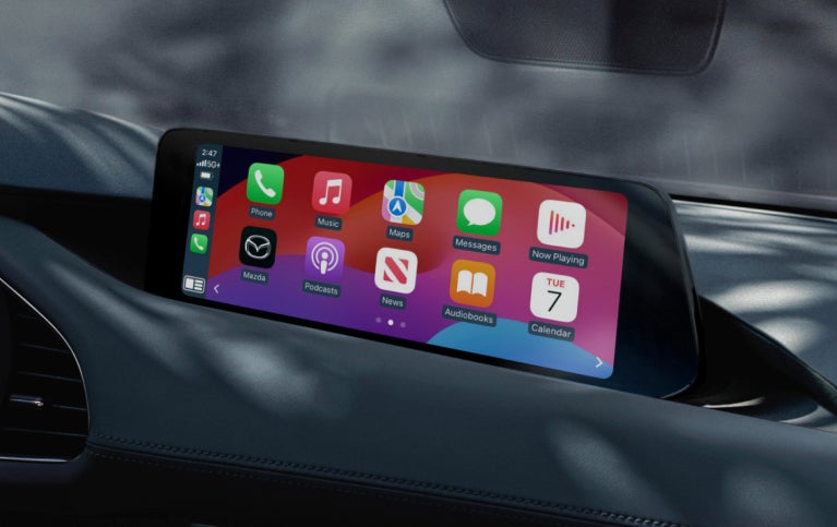 2025 Mazda 3 Sedan -Apple CarPlay Integration Feature | LaFontaine Mazda Kalamazoo in Kalamazoo MI