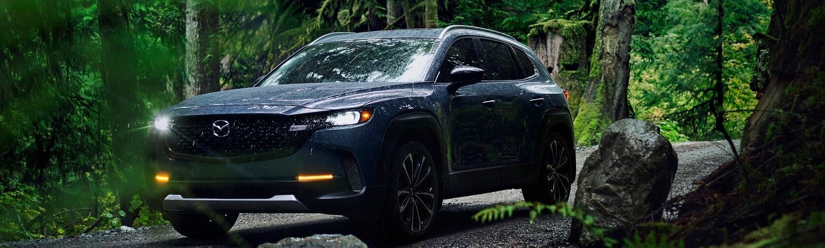New Mazda CX-50 in the Rain