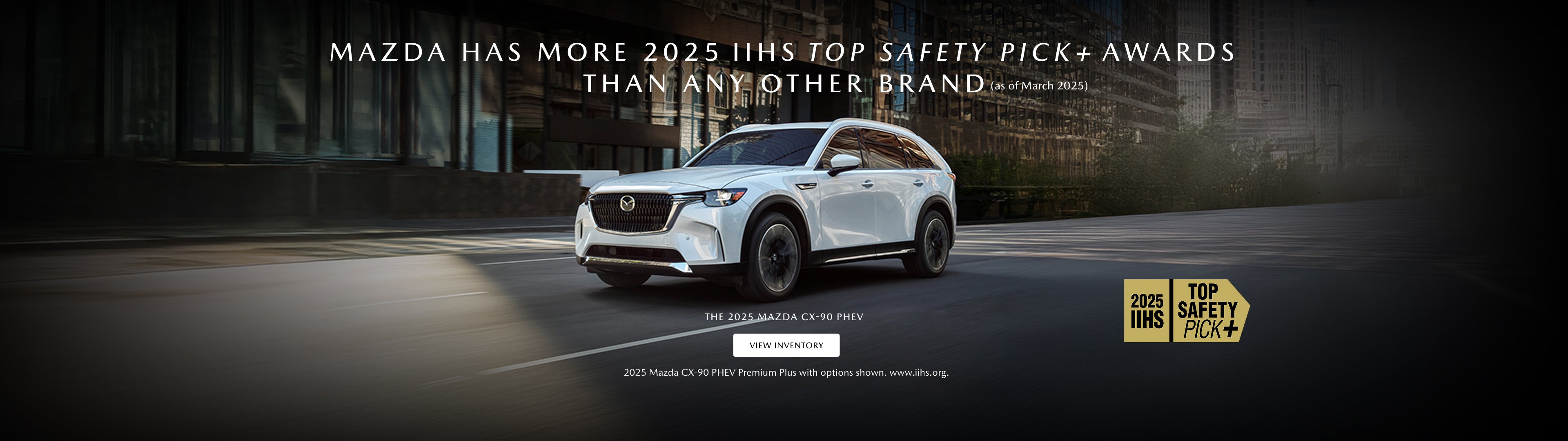 2025 IIHS Top Safety Pick + Awards 